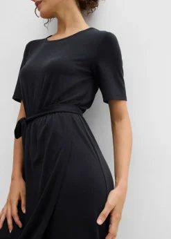 Robe ajustée en jersey de viscose mélangée
