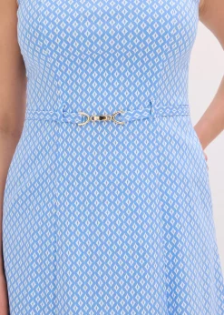 Robe avec ceinture (2 pces)