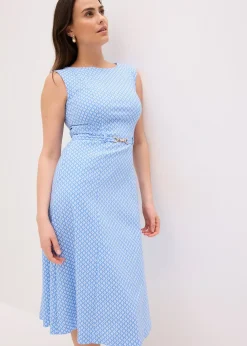 Robe avec ceinture (2 pces)