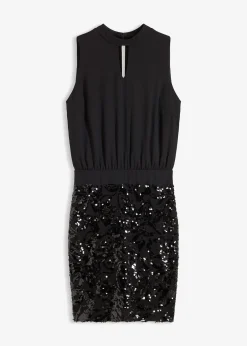 Robe avec jupe à sequins