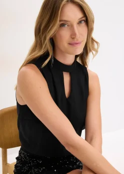 Robe avec jupe à sequins