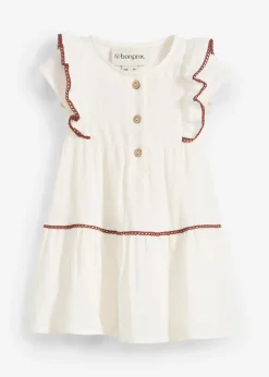 Robe bébé en gaze 100% coton
