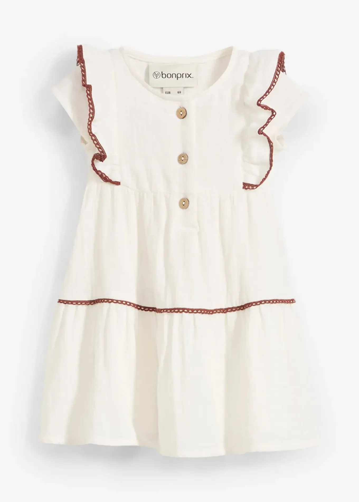 Robe bébé en gaze 100% coton