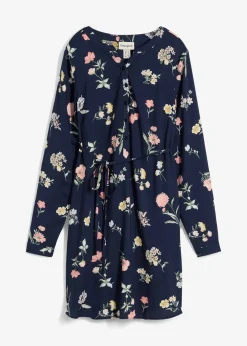 Robe blouse 2en1 de grossesse et d'allaitement en viscose