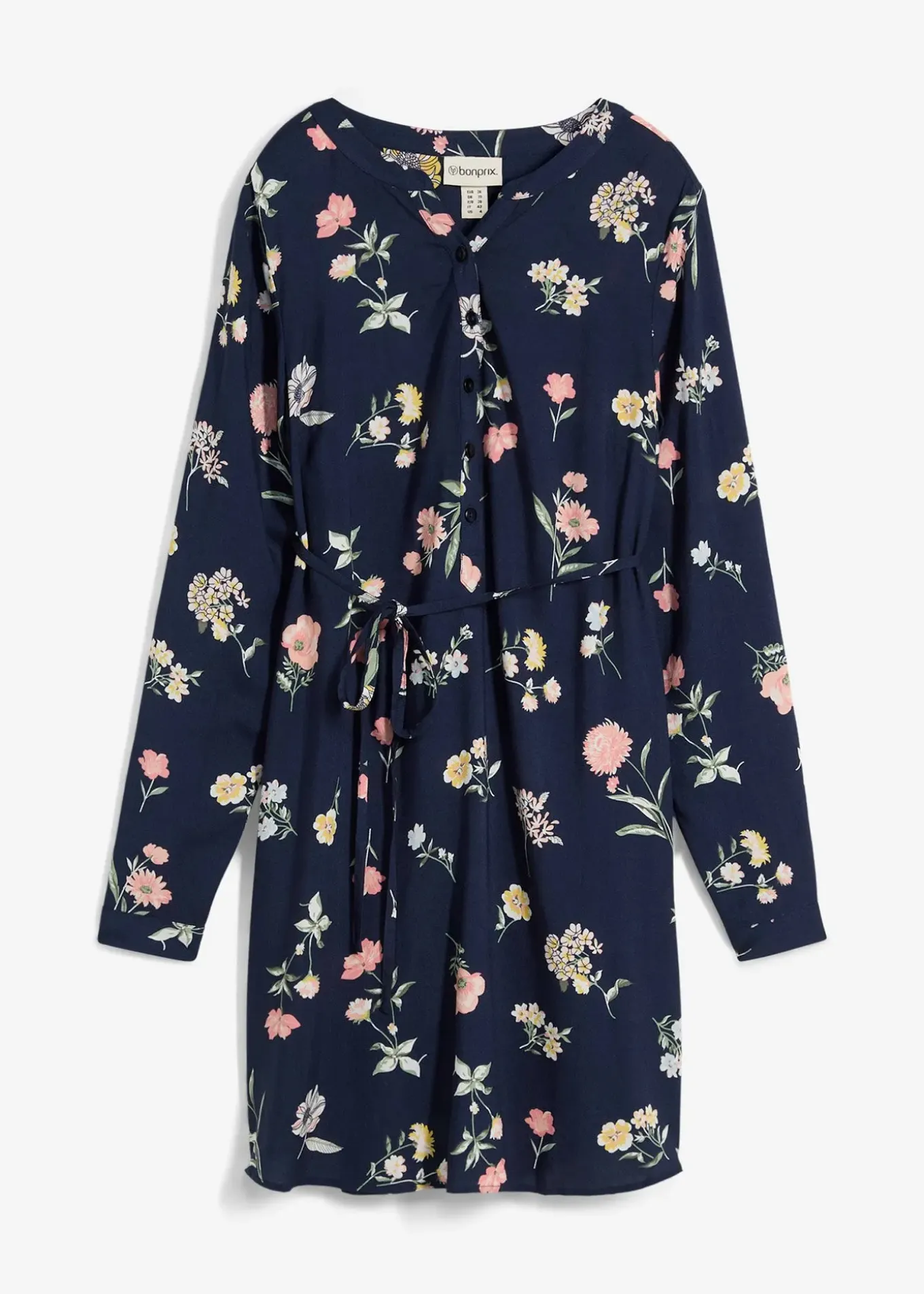 Robe blouse 2en1 de grossesse et d'allaitement en viscose