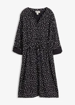 Robe blouse en viscose fluide