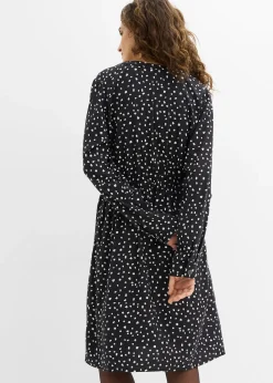 Robe blouse en viscose fluide