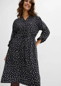 Robe blouse en viscose fluide
