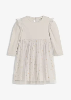 Robe body avec volants et tulle