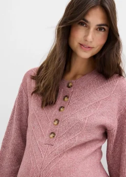 Robe boutonnée de grossesse et d’allaitement