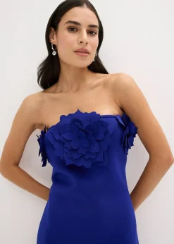 Robe bustier en matière néoprène