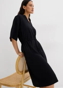 Robe caftan en fine viscose