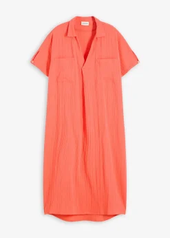 Robe caftan en gaze de coton douce