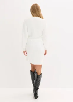 Robe cintrée en maille avec accessoire