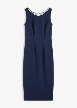 Robe cocktail avec strass