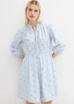 Robe courte 100% coton