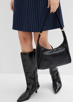 Robe courte à rayures tennis, viscose mélangée