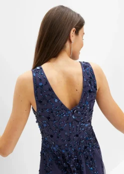 Robe courte à sequins