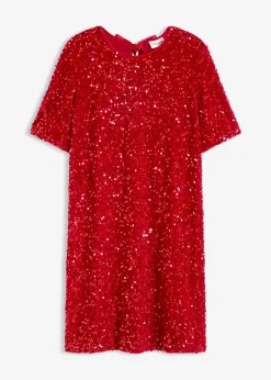 Robe courte à sequins