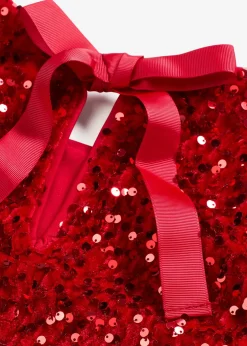 Robe courte à sequins