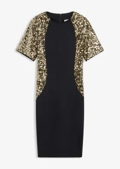 Robe courte à sequins