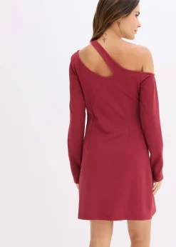 Robe courte avec découpes