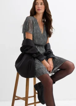 Robe courte brillante