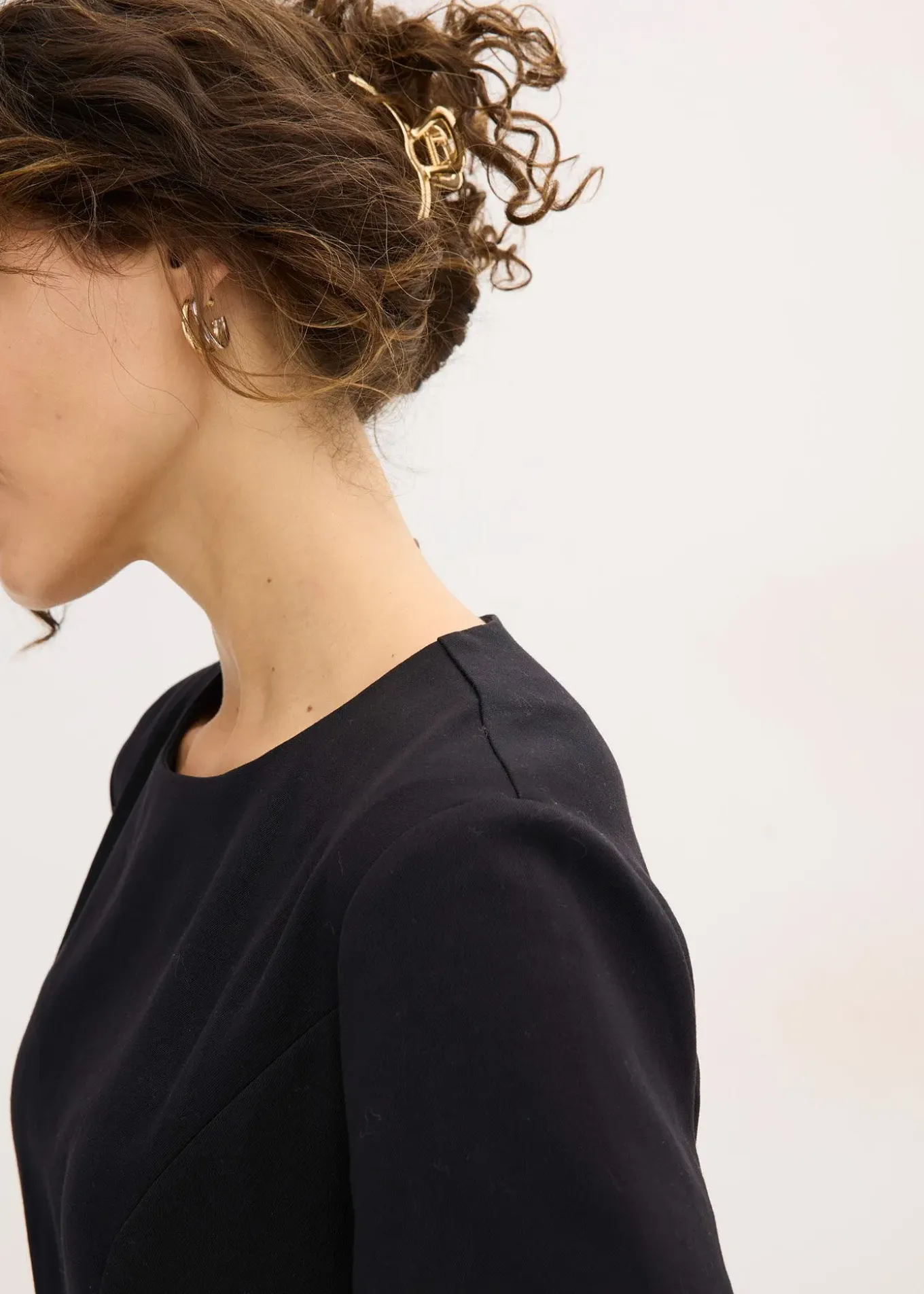 Robe courte, coupe patineuse