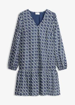 Robe courte effet froissé