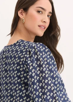 Robe courte effet froissé