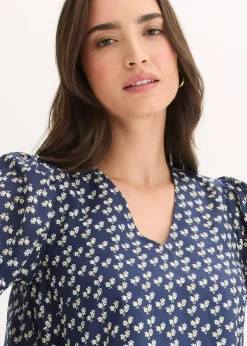 Robe courte effet froissé