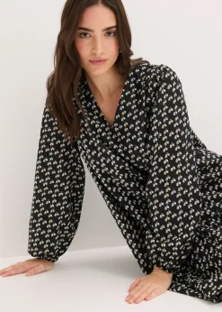 Robe courte effet froissé