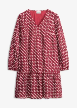 Robe courte effet froissé