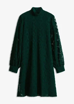 Robe courte en dentelle