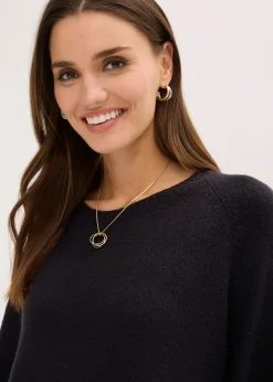 Robe courte en maille