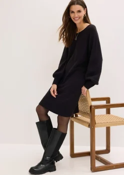 Robe courte en maille