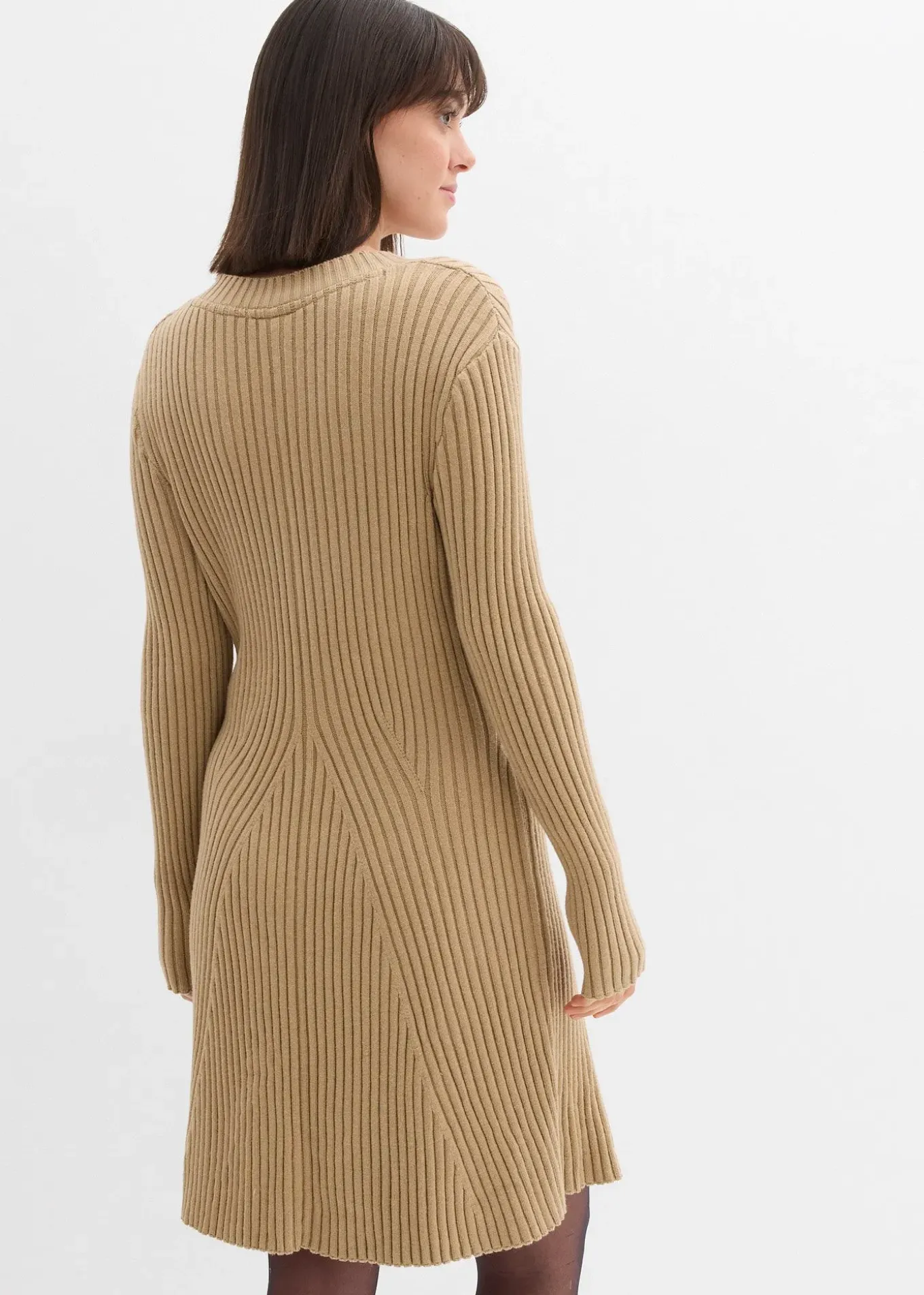 Robe courte en maille douce