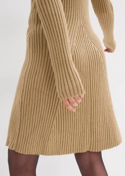 Robe courte en maille douce