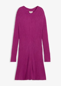 Robe courte en maille douce