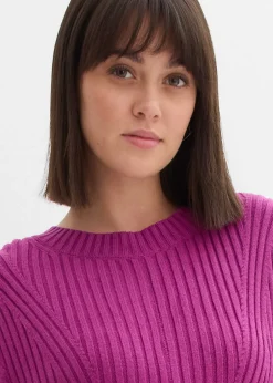 Robe courte en maille douce