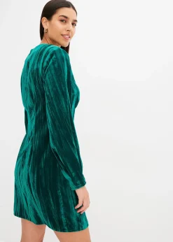 Robe courte en velours