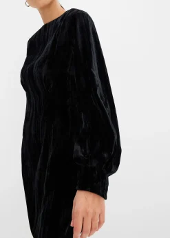 Robe courte en velours