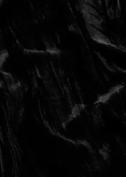 Robe courte en velours