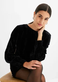 Robe courte en velours