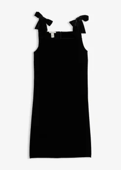 Robe courte en velours doux