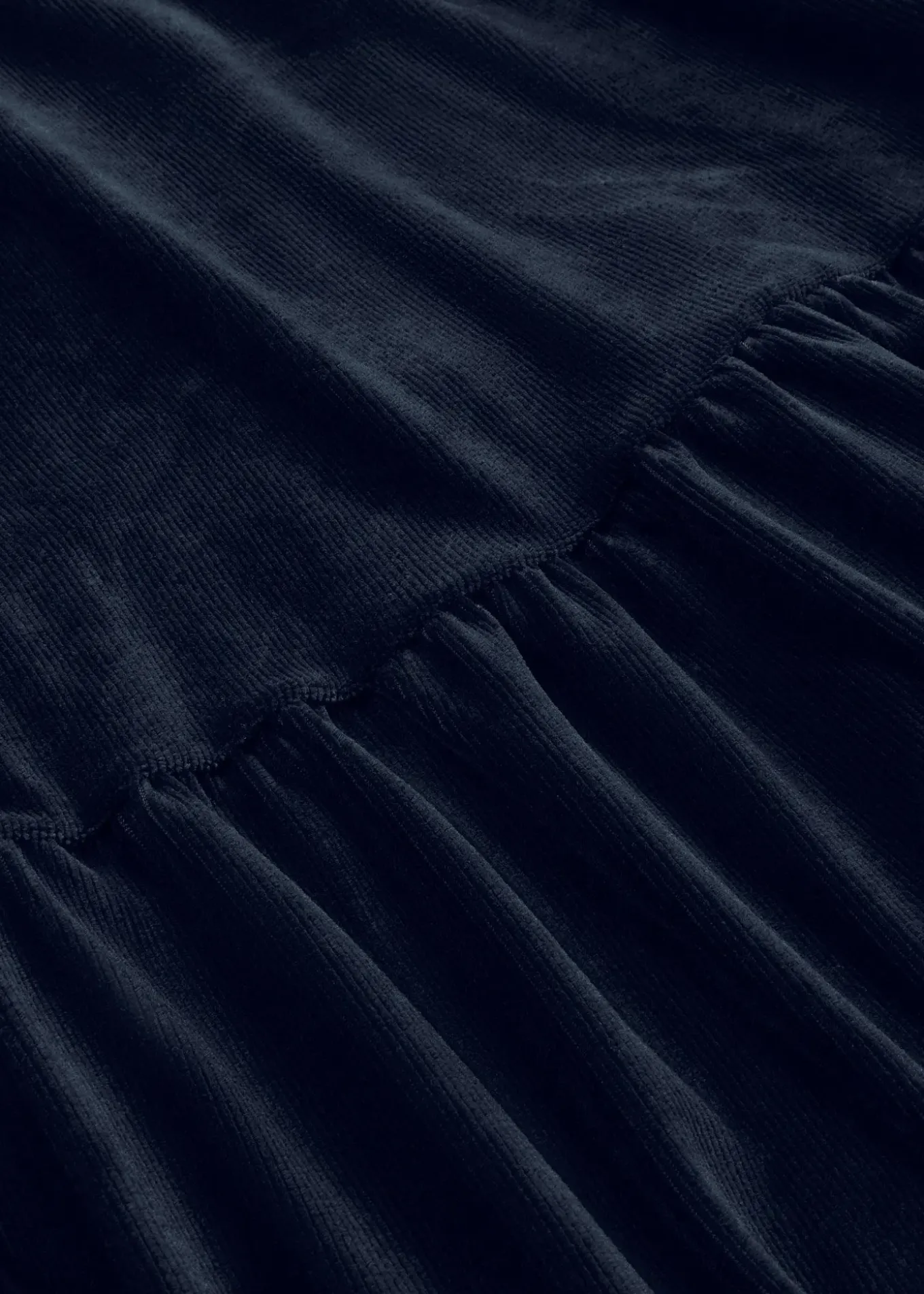 Robe courte en velours extensible