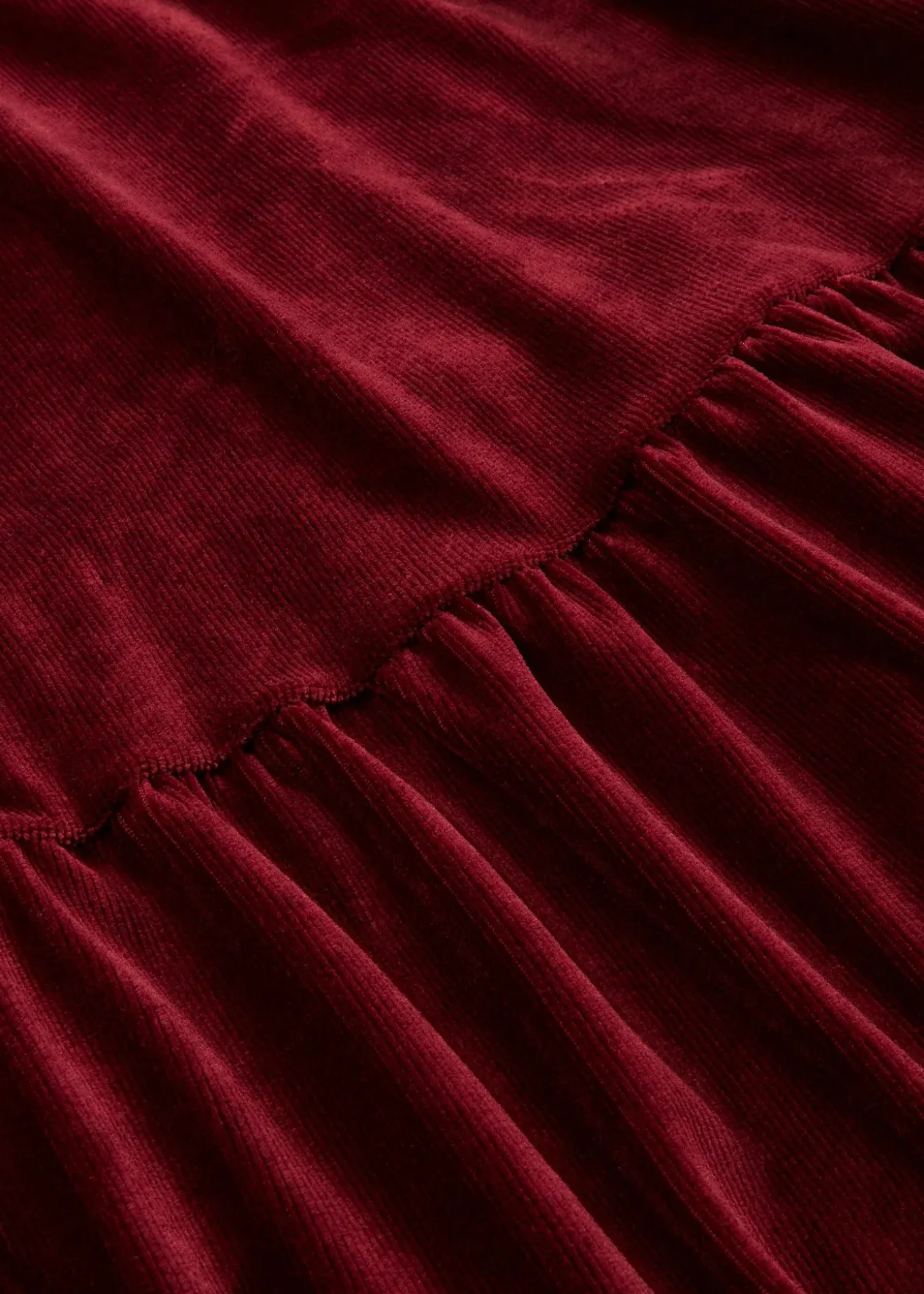 Robe courte en velours extensible