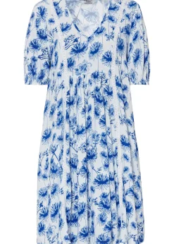 Robe courte en viscose