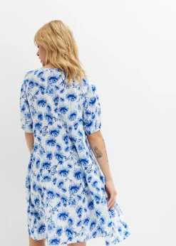 Robe courte en viscose