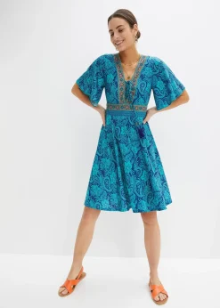 Robe courte imprimée